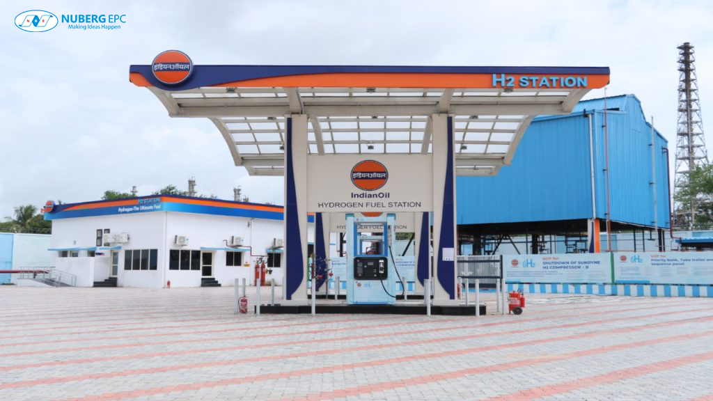 India's First Hydrogen Refueling Station - IOCL Vadodara