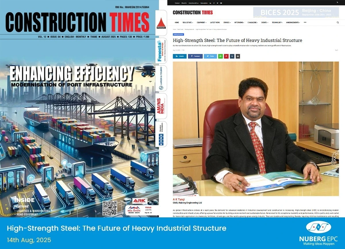 High-Strength Steel: The Future of Heavy Industrial Structure High-Strength Steel: The Future of Heavy Industrial Structure