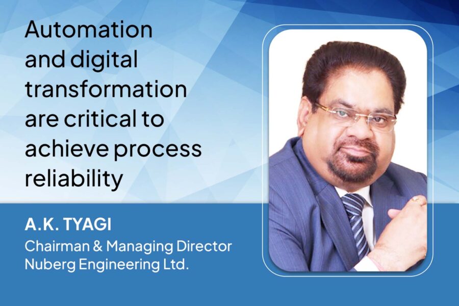 Automation and digital transformation are critical to achieve process reliability