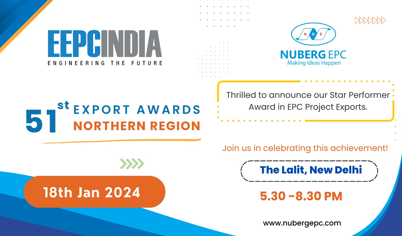 EEPC India, Export Awards, New Delhi