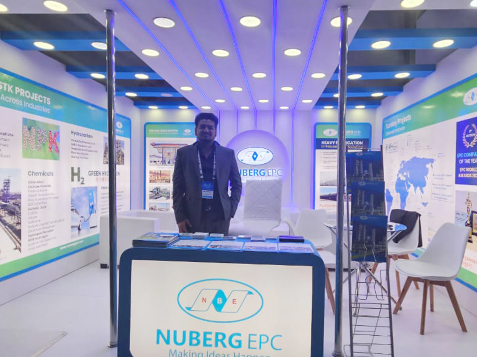 Inside the India Energy Show: Nuberg EPC's Impressive Exhibitor Spotlight