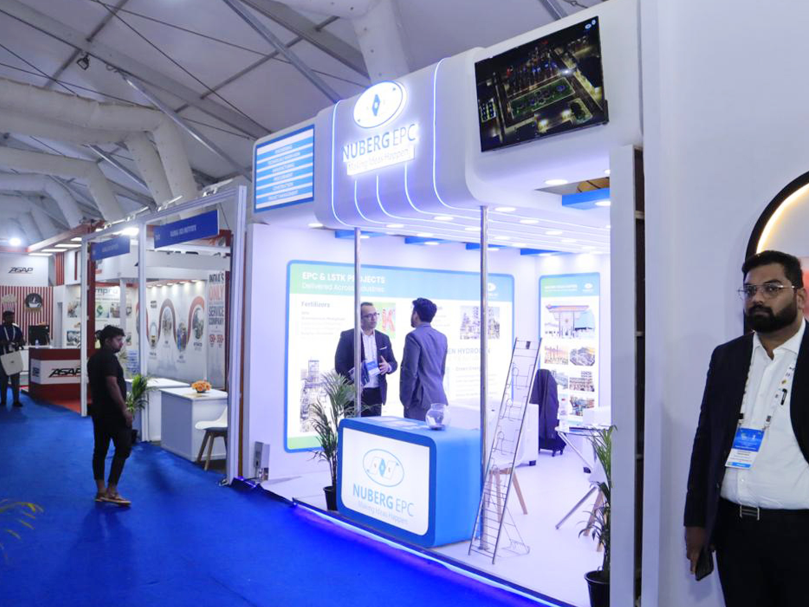 Inside the India Energy Show: Nuberg EPC's Impressive Exhibitor Spotlight