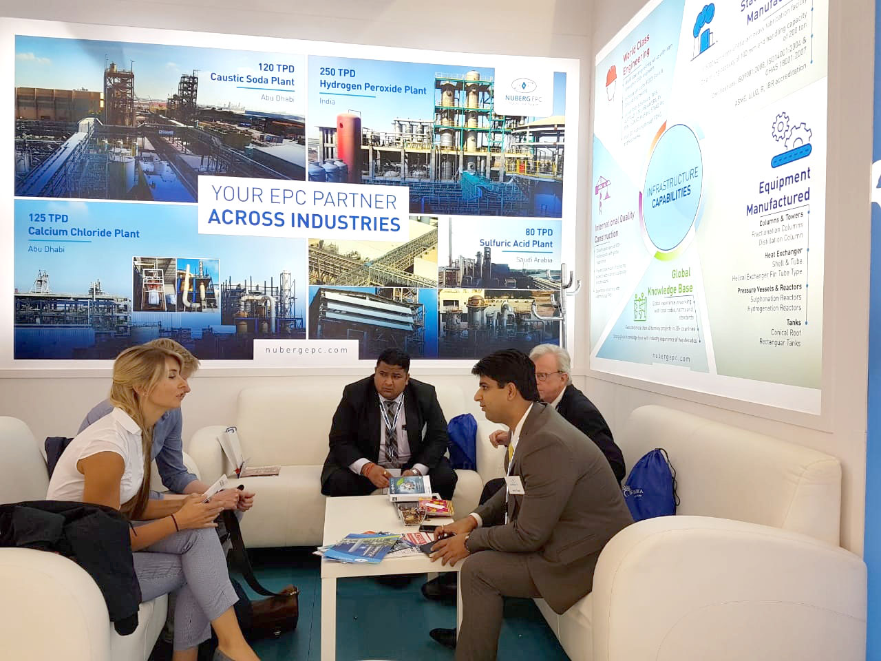 Discussions at ACHEMA 2018-2