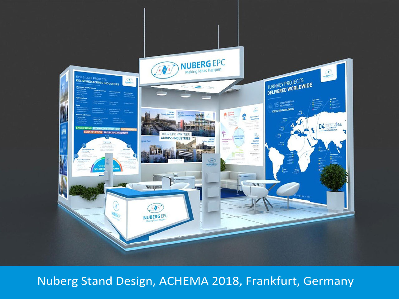 Nuberg Stand Design, ACHEMA 2018, Frankfurt, Germany-2