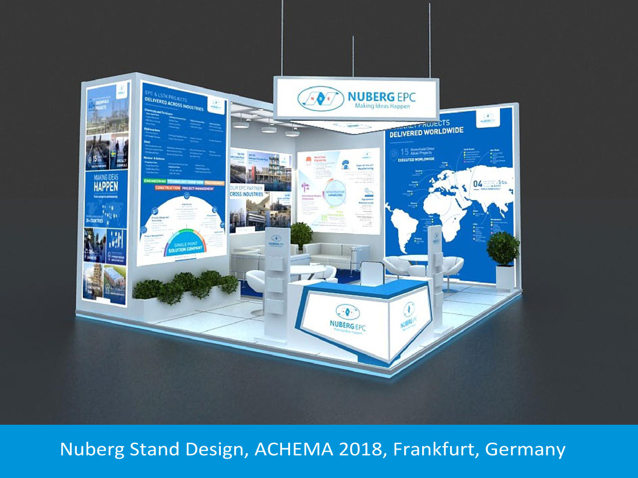 Nuberg Stand Design, ACHEMA 2018, Frankfurt, Germany-3