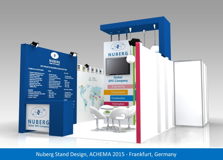 Nuberg Stand Design, ACHEMA 2015, Germany 3