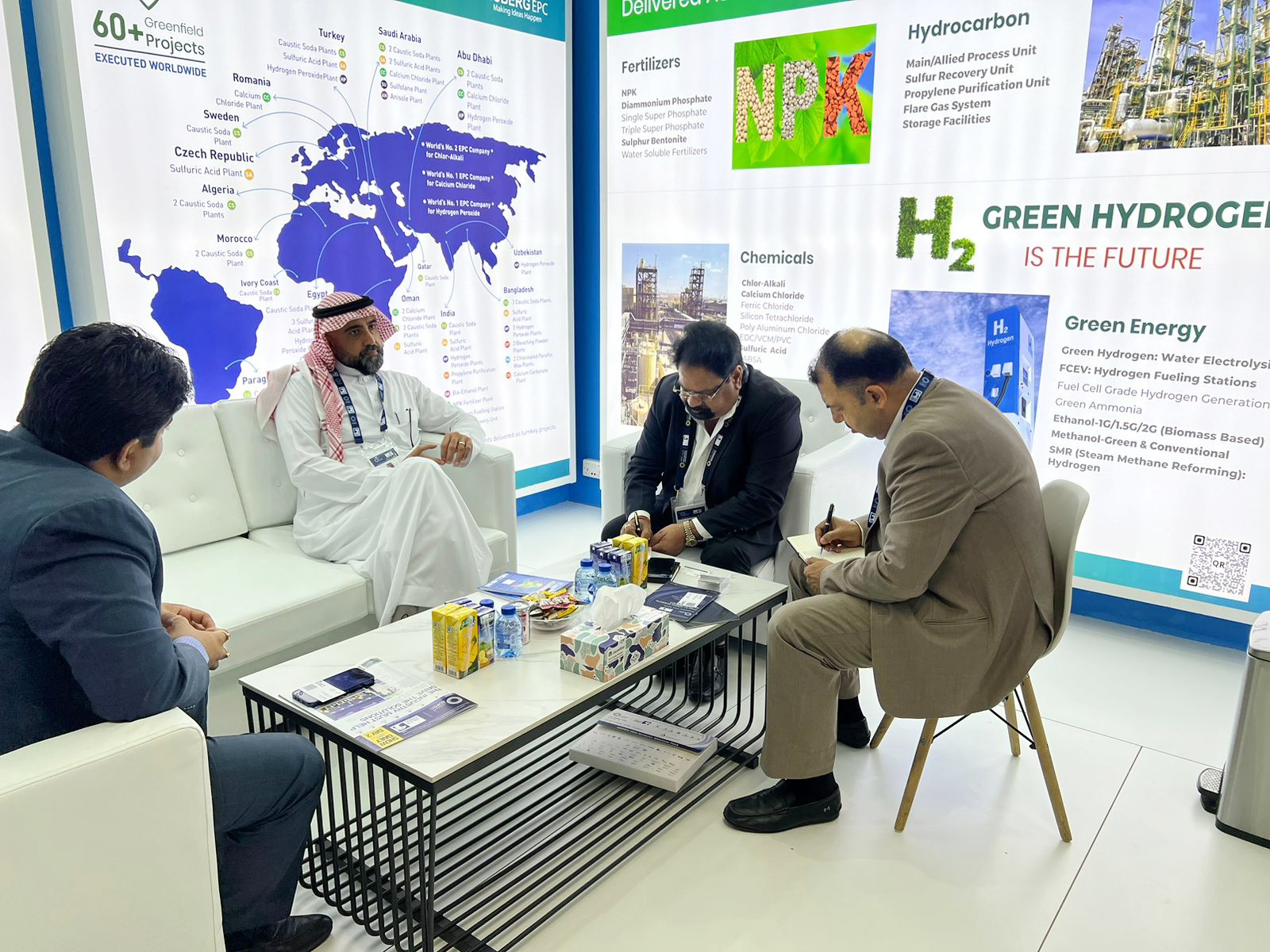NUBERG EPC Shines at ADIPEC 2023: Pioneering Energy Excellence
