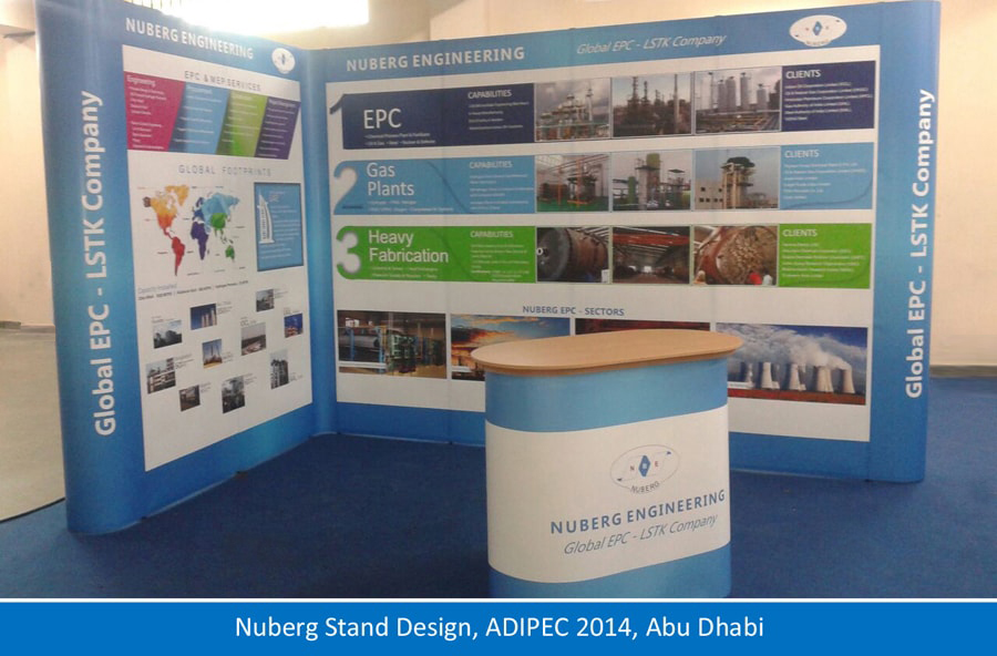 Nuberg Stand Design, ADIPEC 2014, Abu Dhabi