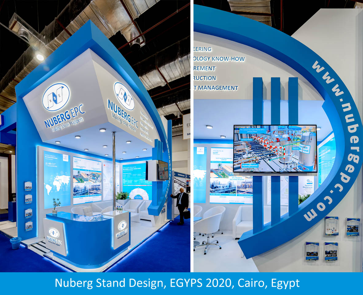 Nuberg Stand Design, EGYPS 2020, Cairo, Egypt