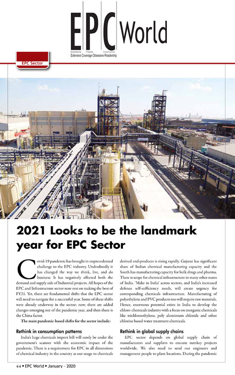 AK Tyagi, Chairman & Managing Director, Nuberg Engineering Ltd., interview in EPC World magazine