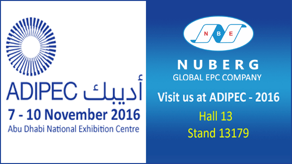 Nuberg ADIPEC 2016, Abu Dhabi, UAE