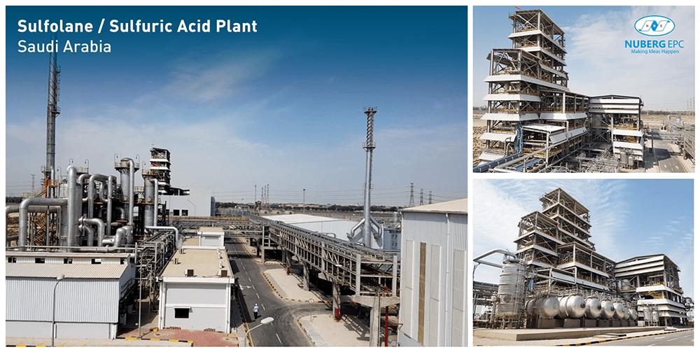 Sulfolane / Sulfuric Acid Plant Project, Saudi Arabia
